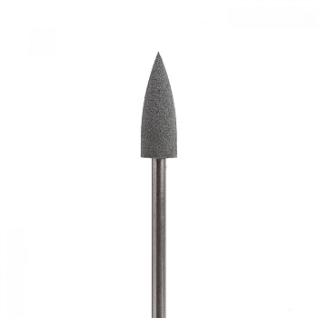 Fresa pulidor de silicona gris Cono (acabado brillante)