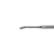 Empujador de cutículas profesional HEAD PX-04 (hoja curva/empujador recto)