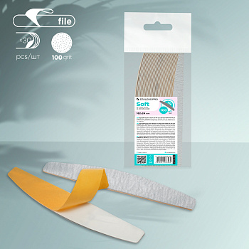 Forros de repuesto para la lima curva (base suave) Staleks Pro Smart 40