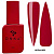 DNKA Esmalte Semipermanente ULTRA RED Rojo Clásico 12 ml