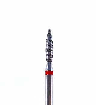 Fresa Chicaru de diamante "Tornado-llama", rojo