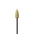 Fresa de lijado de silicona de 1,5 cm PULIDOR AMARILLO