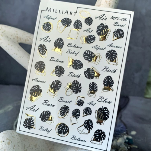 Pegatinas para uñas con efecto de lámina